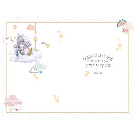 Beautiful Baby Girl Me to You Bear New Baby Card Extra Image 1